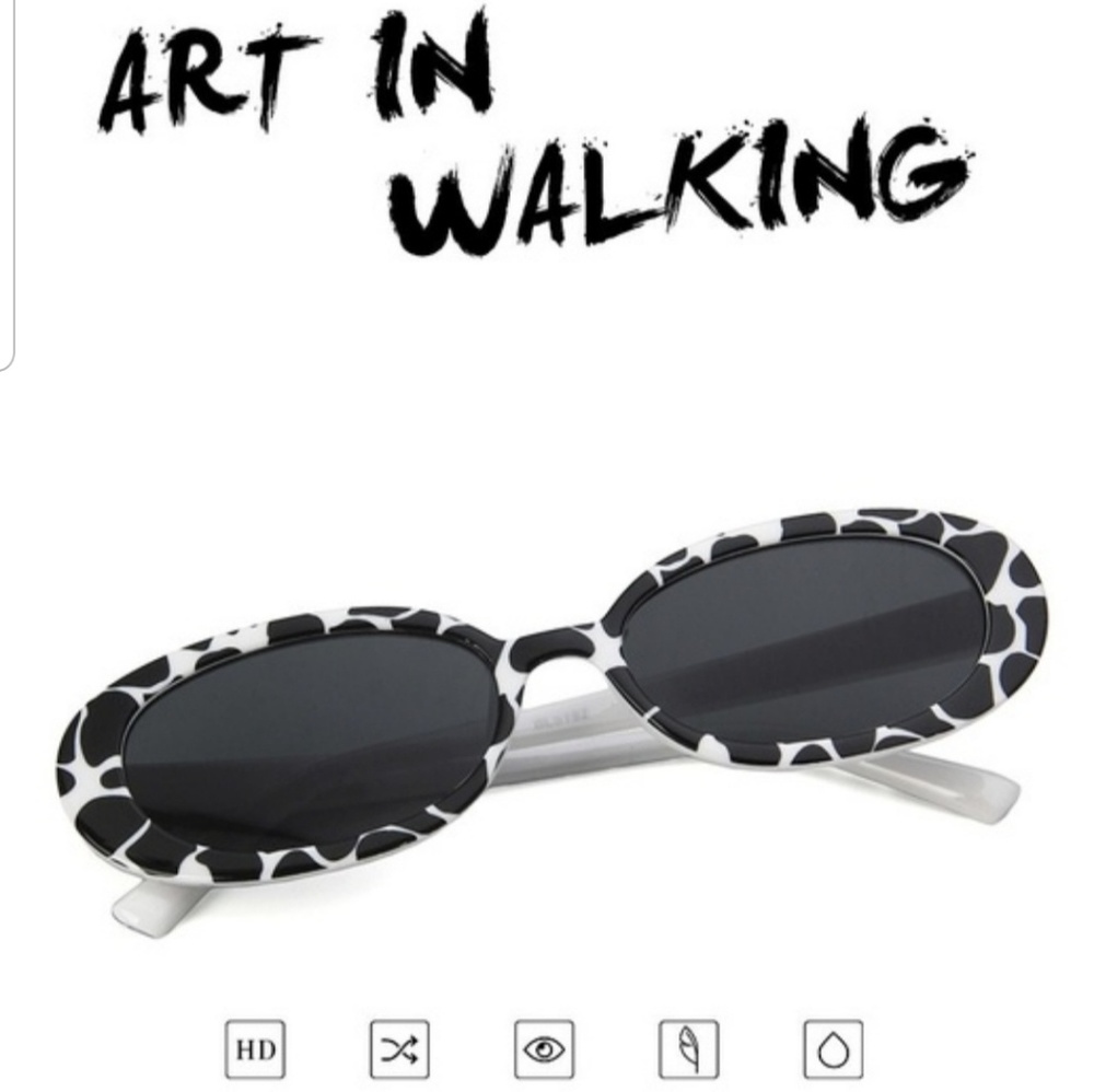Cow print sunglasses